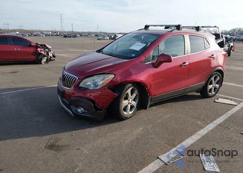 2013 Buick Encore Leather from USA, damaged, VIN KL4CJCSB0DB090054